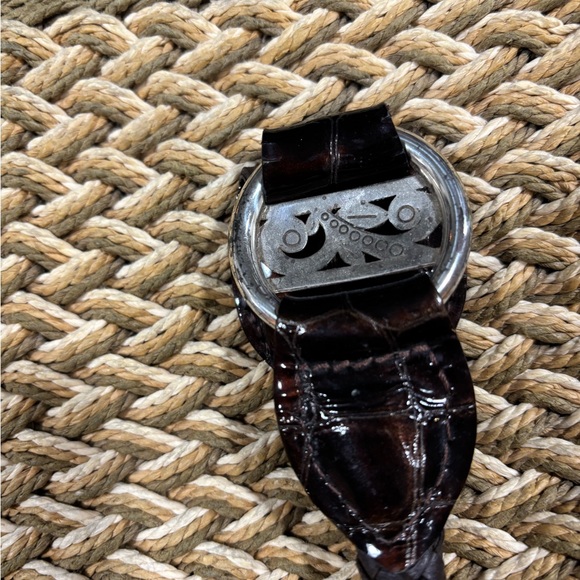 Brighton Black and Tan Braided Woven Tote - Picture 7 of 14